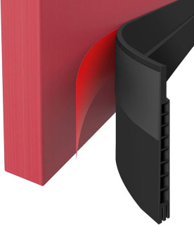 Upgraded Door Draft Stopper for Large Gap,Widened Door Sweep Seal Gap Up to 1.4