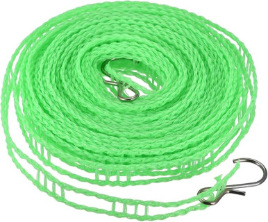 Windproof Clothes Line 16.4ft Green