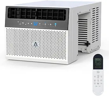 Garvee 6000 BTU Window Air Conditioner - High-Efficiency Cooling Small Window Air Conditioner with Remote Control and Washable Filter, Quiet Operation, Cooling Up to 269 Square Feet, 115V/60Hz