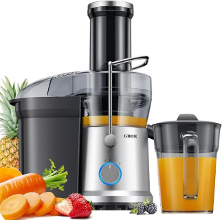 GDOR Powerful 1200W Juicer with Larger 3.2