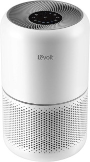 LEVOIT Air Purifier for Home Allergies Pets Hair in Bedroom, Covers Up to 1074 ft² by 56W High Torque Motor, 3-in-1 Filter with HEPA Sleep Mode, Remove Dust Smoke Pollutants Odor, Core300-P, White