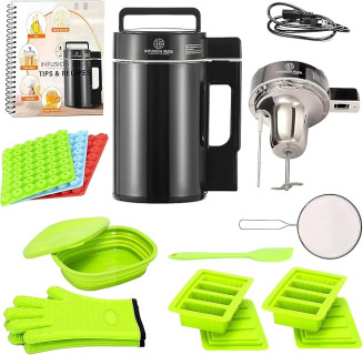 Infusion Buds Butter Infuser- Herbal Butter Maker Machine | Herbal Butter & Oil Infuser Machine. Includes Decarb Box and Tons of Accessories