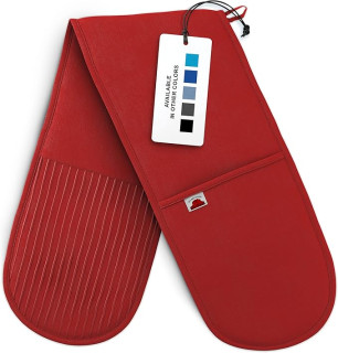 Big Red House Red Double Oven Mitt Kitchen Protection - Pack of 1-32