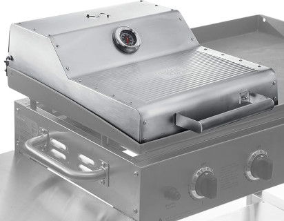 Yukon Glory Griddle Hood for Blackstone® 36”1825 | Convection Cooking with Built-in Thermometer & Warming Rack | Griddle Accessory (Not Compatible with Pro-Series)