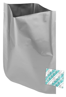 Dry-Packs Mylar Bags and 300cc Oxygen Absorbers for Long Term Food Storage 5010X14OABUND, 10