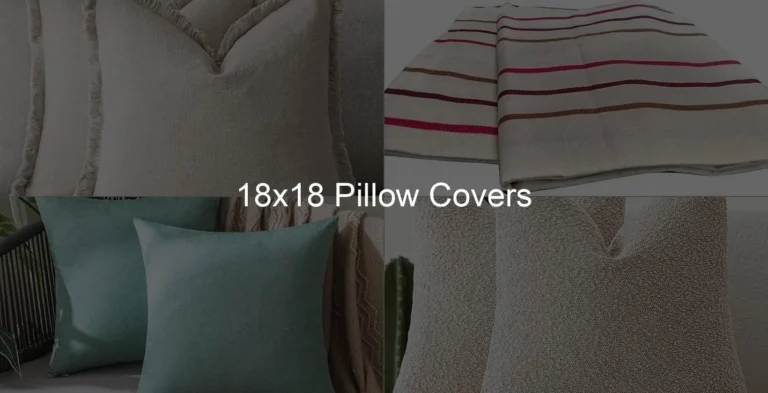 Photo of 18x18 Pillow Covers