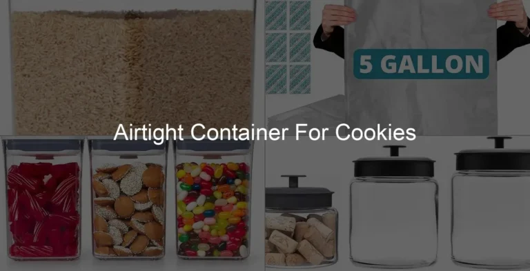 Photo of Airtight Container For Cookies