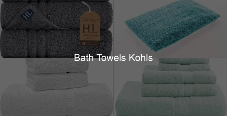 Photo of Bath Towels Kohls