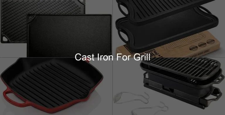 Photo of Cast Iron For Grill