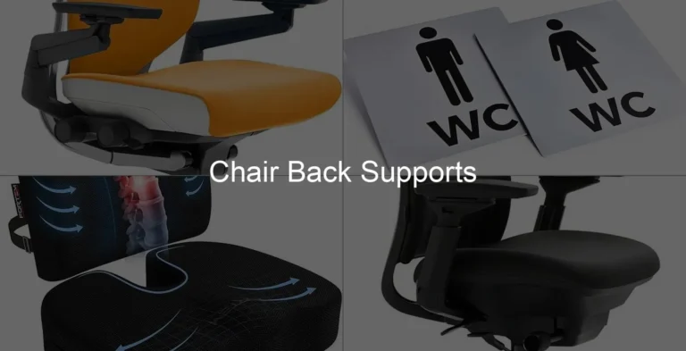 Photo of Chair Back Supports