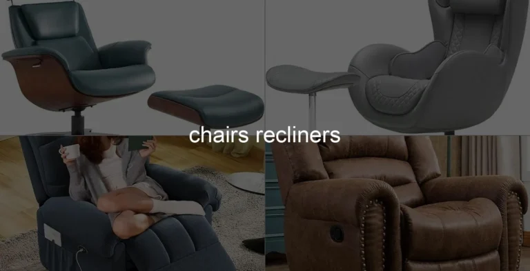 Photo of chairs recliners