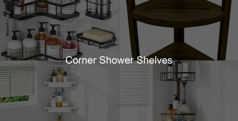 Photo of Corner Shower Shelves