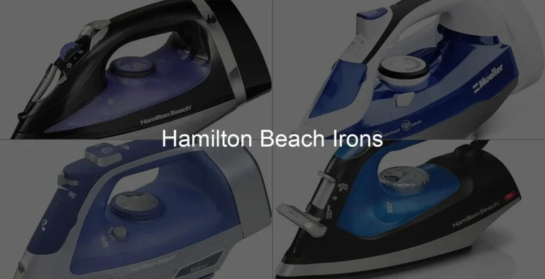 Photo of Hamilton Beach Irons