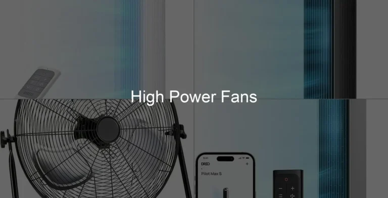 Photo of High Power Fans