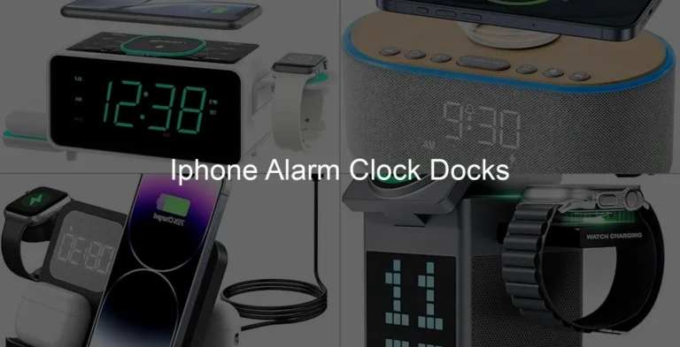 Photo of Iphone Alarm Clock Docks