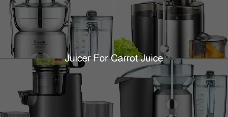 Photo of Juicer For Carrot Juice