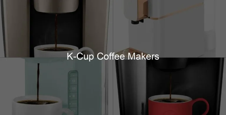 Photo of K-Cup Coffee Makers