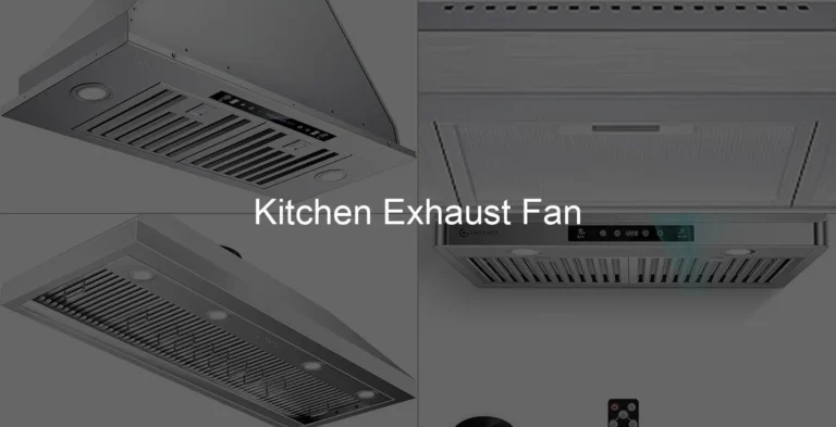 Photo of Kitchen Exhaust Fan