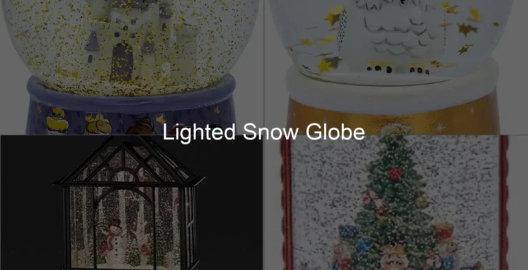 Photo of Lighted Snow Globe