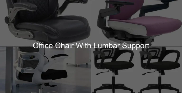 Photo of Office Chair With Lumbar Support