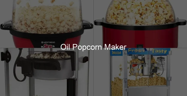 Photo of Oil Popcorn Maker