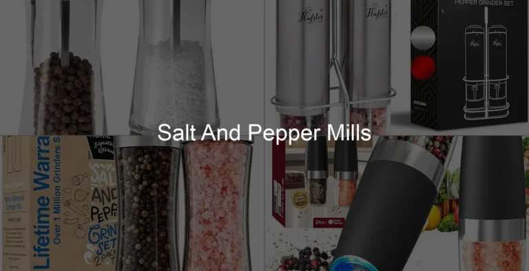 Photo of Salt And Pepper Mills