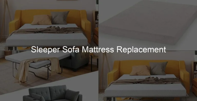 Photo of Sleeper Sofa Mattress Replacement