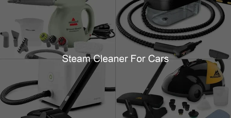 Photo of Steam Cleaner For Cars