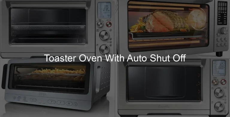 Photo of Toaster Oven With Auto Shut Off