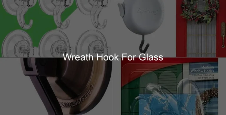 Photo of Wreath Hook For Glass